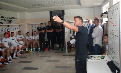 FK Partizan, Savo Milošević, Aleksandar Stanojević, trening