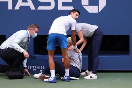 Novak Đoković, sudija, US Open