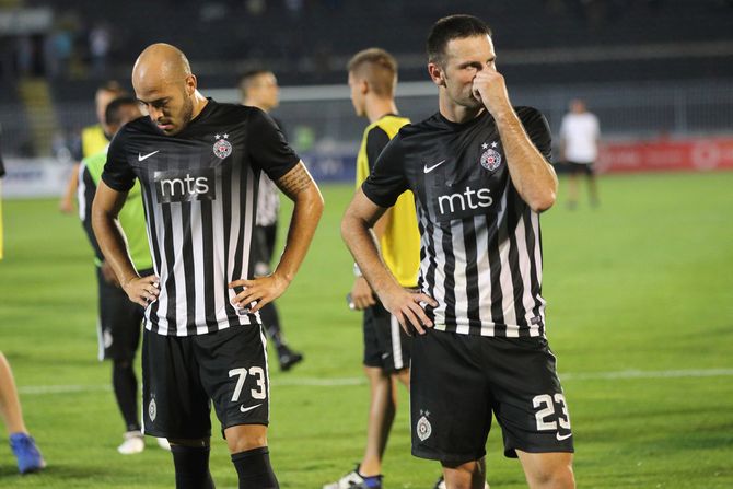 Bojan Ostojić, Nemanja Miletić, FK Partizan