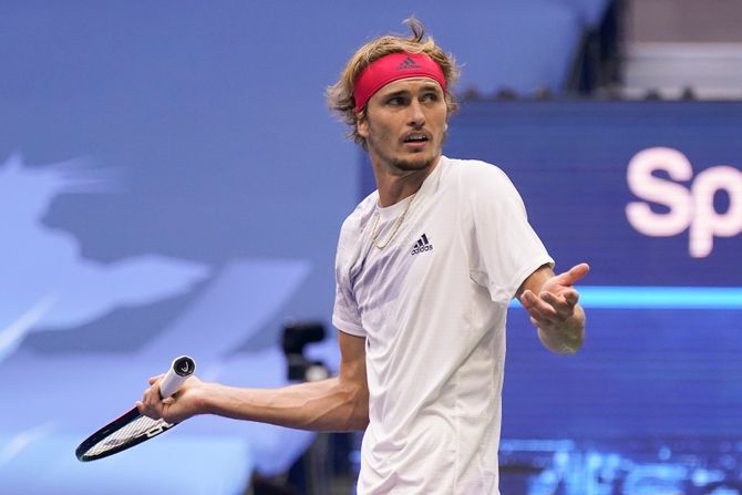 Pablo Karenjo Busta - Aleksandar Zverev US open 2020