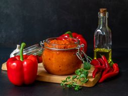 prženi ajvar od babura, zimnica