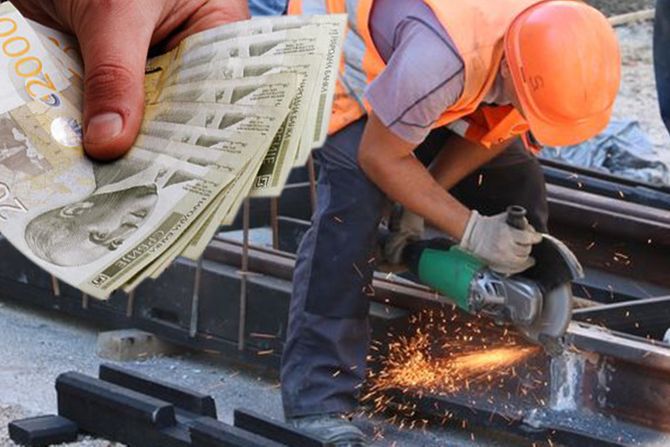 Radnici, novac, minimalac