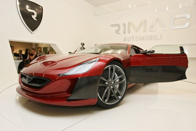 Rimac, Automobil, kompanija, logo