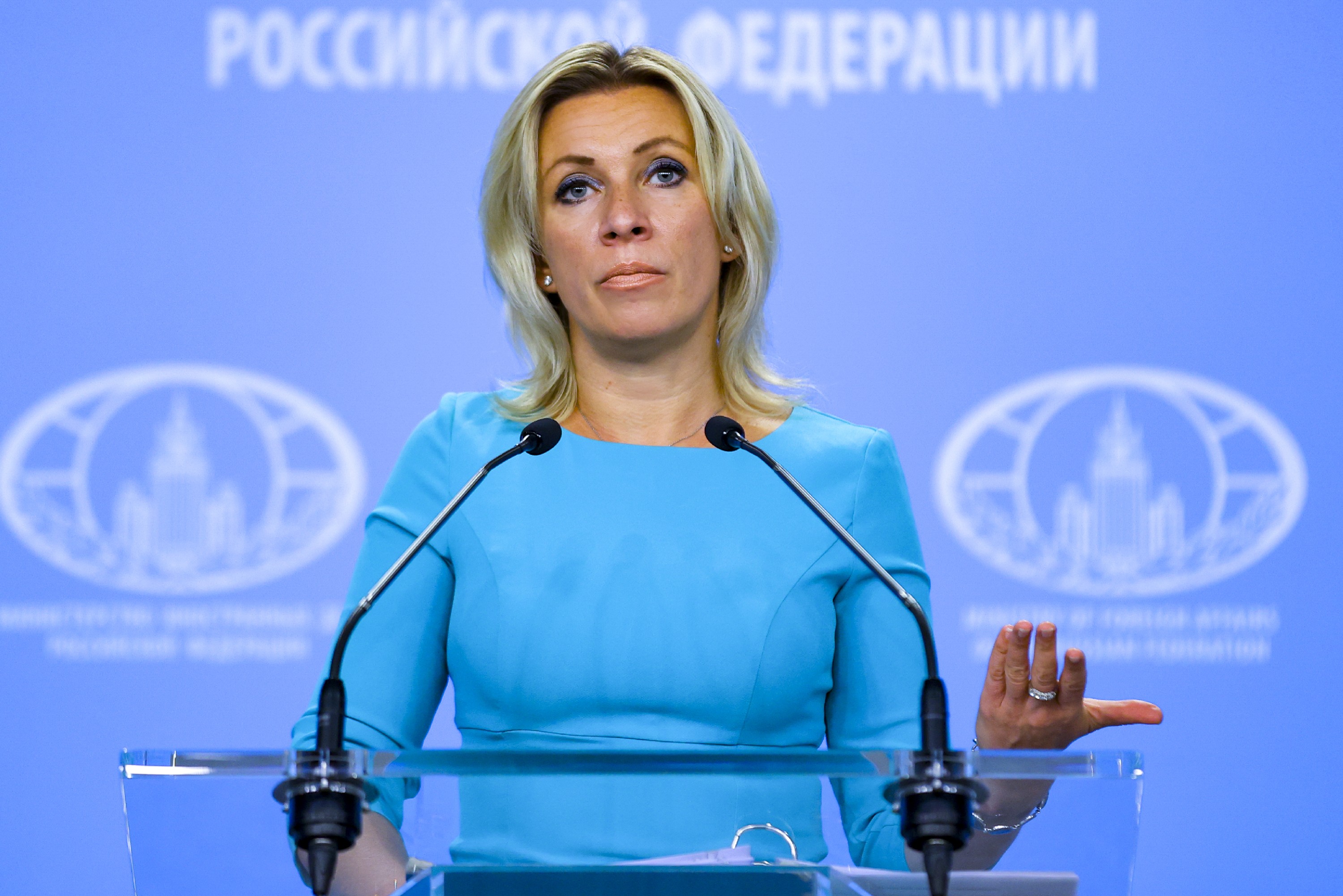 Zaharova: "Rusija priprema mere u slučaju krađe ruske imovine u Evropi"