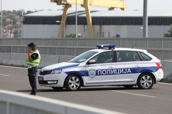 Saobraćajna nesreća, Most na Adi, poginuo motociklista