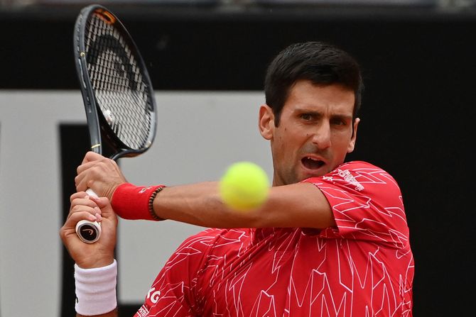 Novak Đoković finale Rima 2020