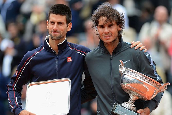 Noak Đoković, Rafael Nadal, Rolan Garos finale 2012