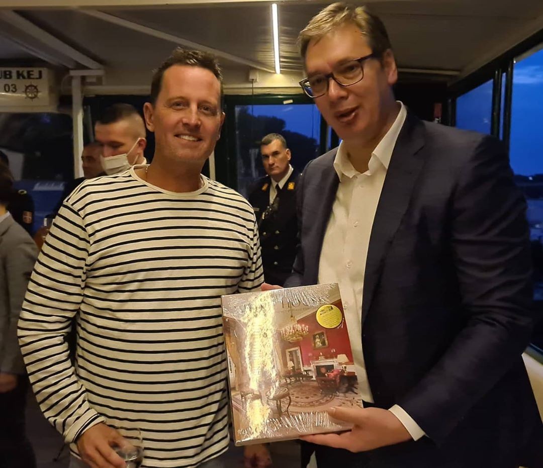 Grenel objavio snimke sa večere koju je priredio predsednik Vučić - Telegraf.rs