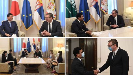 Aleksandar Vucic, Đunići Marujama, Hani bin Abdulah al Mominah Aleksandar Vucic, Đunići Marujama, Hani bin Abdulah al Mominah