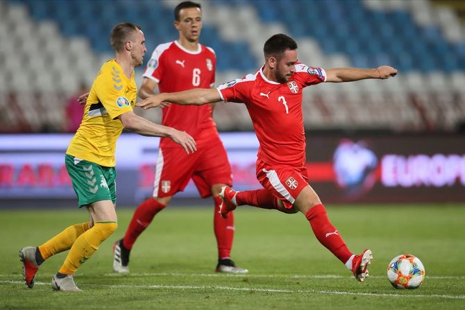 Andrija Živković, Fudbalska reprezentacija Srbije