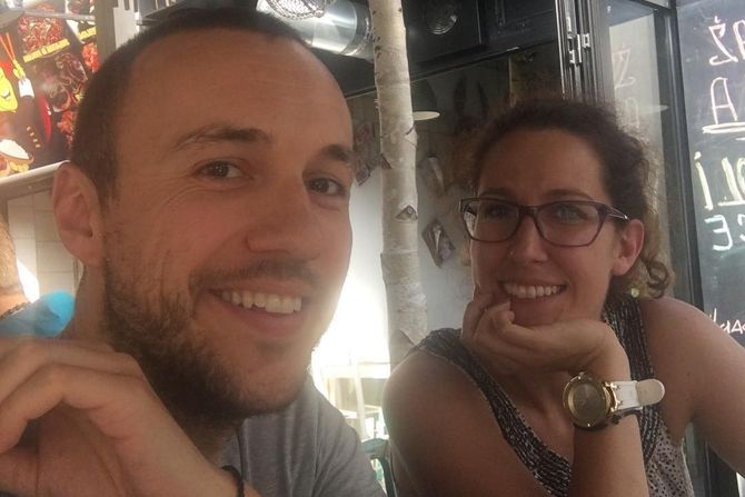 Branislav Bane Mojičević, žena Milica Mojičević Branislav Bane Mojičević, žena Milica Mojičević