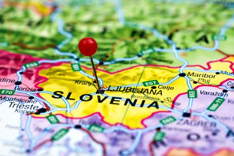 Slovenija mapa