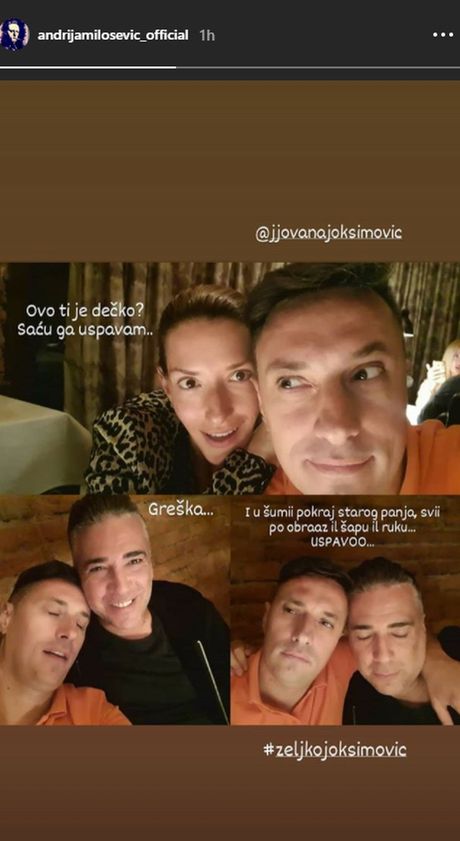 Andrija Milošević, Željko Joksimović, Jovana Joksimović Andrija Milošević, Željko Joksimović, Jovana Joksimović