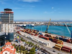Durres, Albanija, Drac, luka