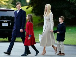 Ivanka Tramp Džared Kušner Donald Tramp