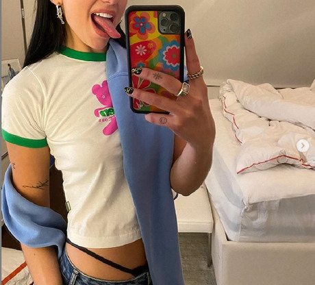 Dua Lipa (Foto: printscreen Instagram) Dua Lipa (Foto: printscreen Instagram)
