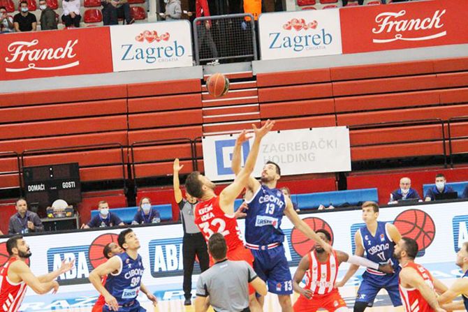 Cibona, Crvena zvezda