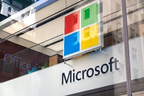 Microsoft kompanija logo brend Microsoft kompanija logo brend