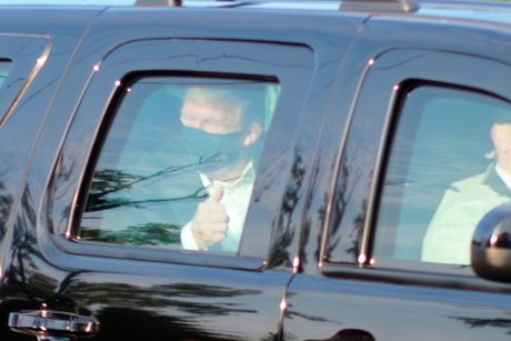 Donald Tramp vožnja Volter Rid bolnica Donald Tramp vožnja Volter Rid bolnica