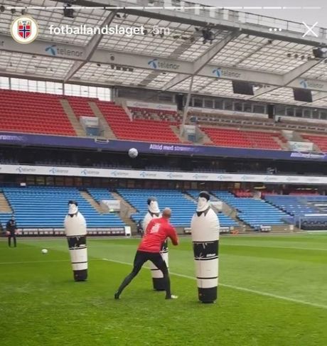 Norvežani, trening