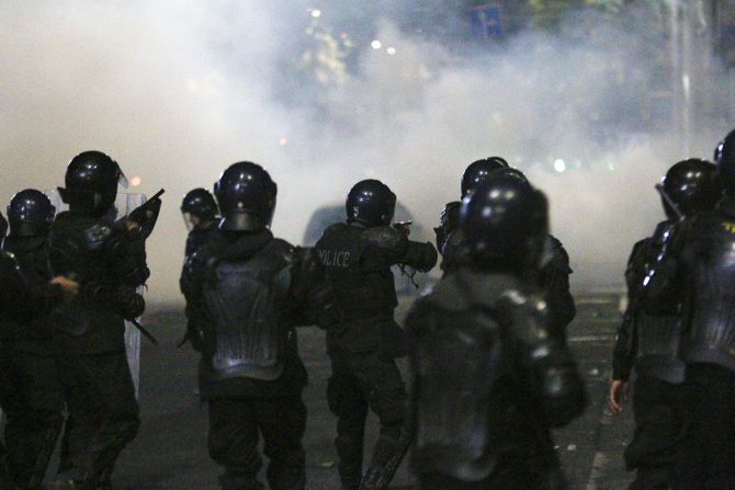 Protesti, demonstracije u Kirgistanu