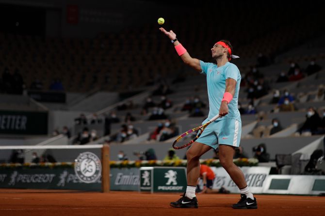 Rafel Nadal Rolan Garos 2020