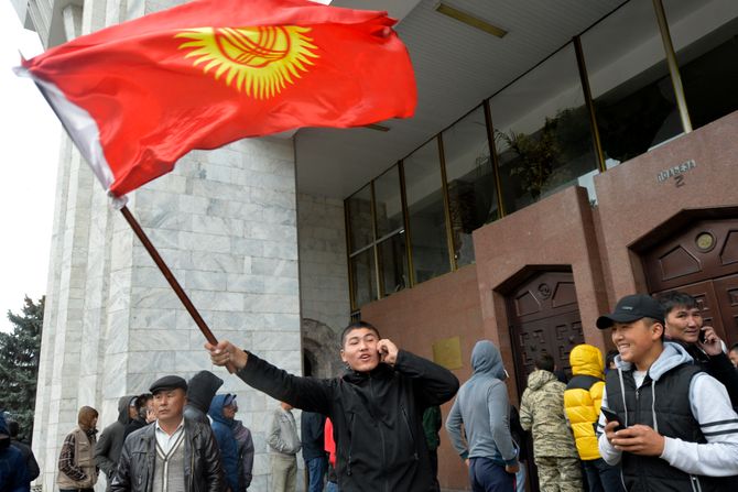 Protesti, demonstracije u Kirgistanu