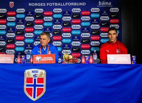 Fudbalska reprezentacija Srbije, trening pred Norvešku