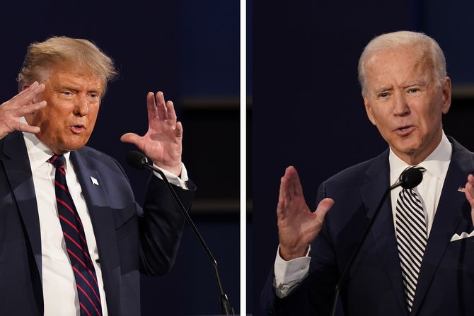 Donald Trump Tramp,  Joe Biden Džo Bajden