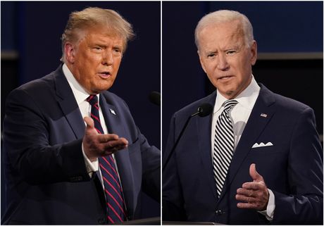 Donald Trump Tramp,  Joe Biden Džo Bajden