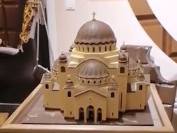 Čokoladni hram Sveti Sava