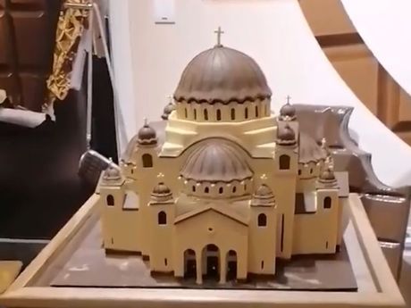 Čokoladni hram Sveti Sava Čokoladni hram Sveti Sava