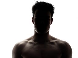 Atraktivni muškarac, silueta