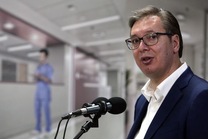 Aleksandar Vučić, Klinički centar Srbije