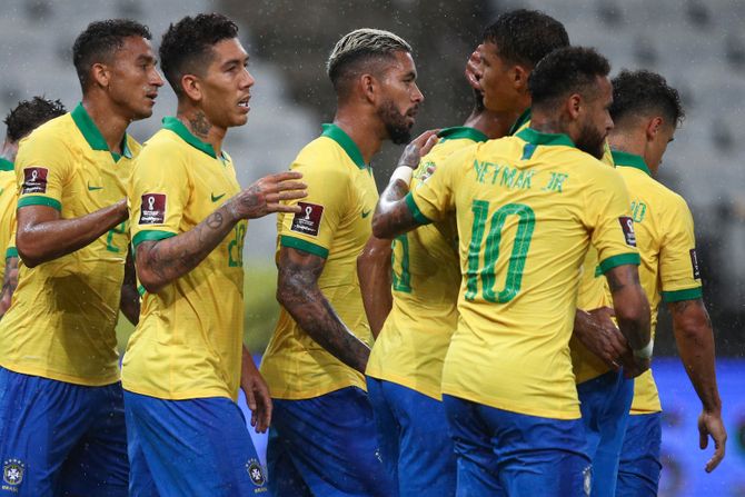 Brazil - Bolivija, fudbalske reprezentacije