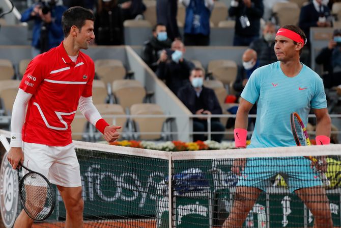 Novak Đoković, Rafael Nadal Novak Đoković, Rafael Nadal
