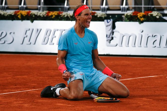 Rafael Nadal, Rolan Garos 2020