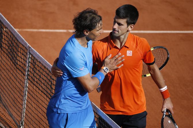 novak đoković rafa nadal 2015