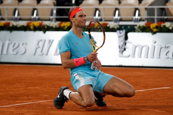 Novak Đoković, Rafael Nadal, Rolan Garos 2020