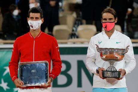 Novak Đoković, Rafael Nadal, Rolan Garos 2020