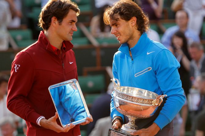 Rafael Nadal, Roger Rodžer Federer