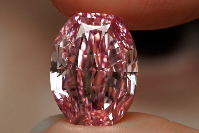 Roze dijamant aukcija Hong Kong Pink Diamond