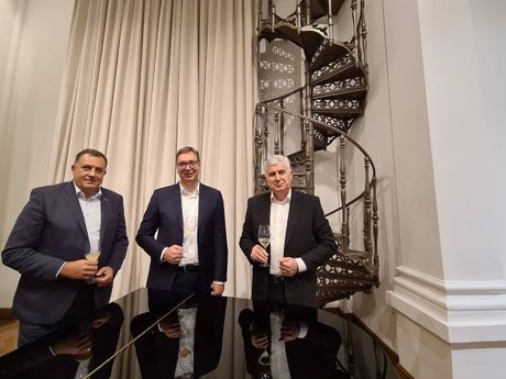 Vucic, Dodik, Covic Vucic, Dodik, Covic