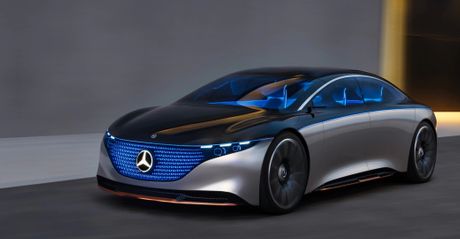 Mercedes-Benz VISION EQS / Ilustracija Mercedes-Benz VISION EQS / Ilustracija