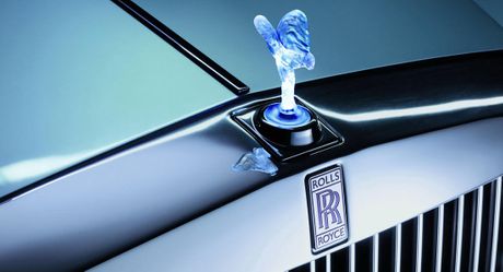 Rolls Royce Spirit of ectasy, rols rojs, figurca