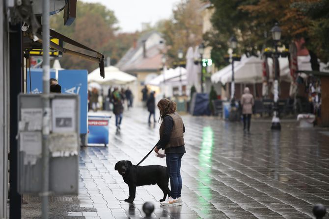 BEOGRAD KISA ULICE, vremenska prognoza nevreme, hladno vreme BEOGRAD KISA ULICE, vremenska prognoza nevreme, hladno vreme