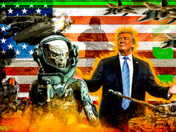 Donald Tramp, americka vojska, vanzemaljci, rat