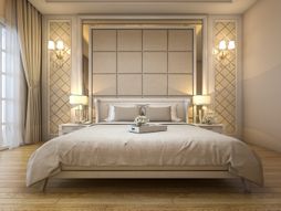 Luksuzni krevet, spavaća soba