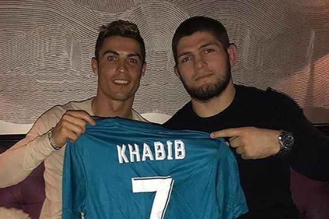 Kristijano Ronaldo i Habib Nurmagomedov