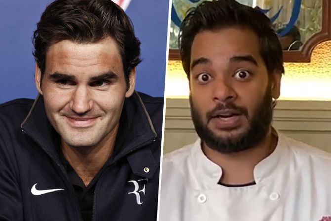 Rodžer Federer, Hussain Shahzad